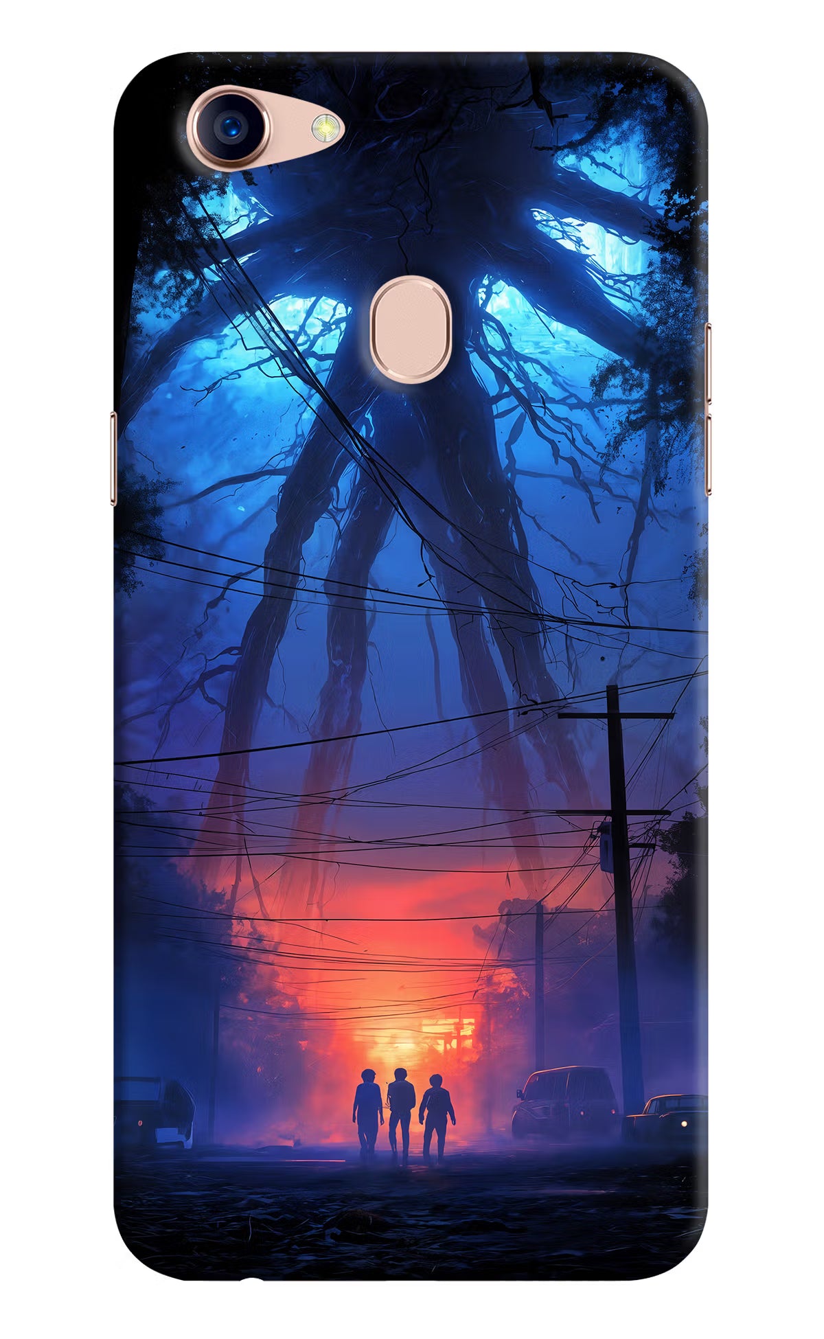Ordinary Things Shadow Oppo F5 Hard Case Back Cover by Casekaro