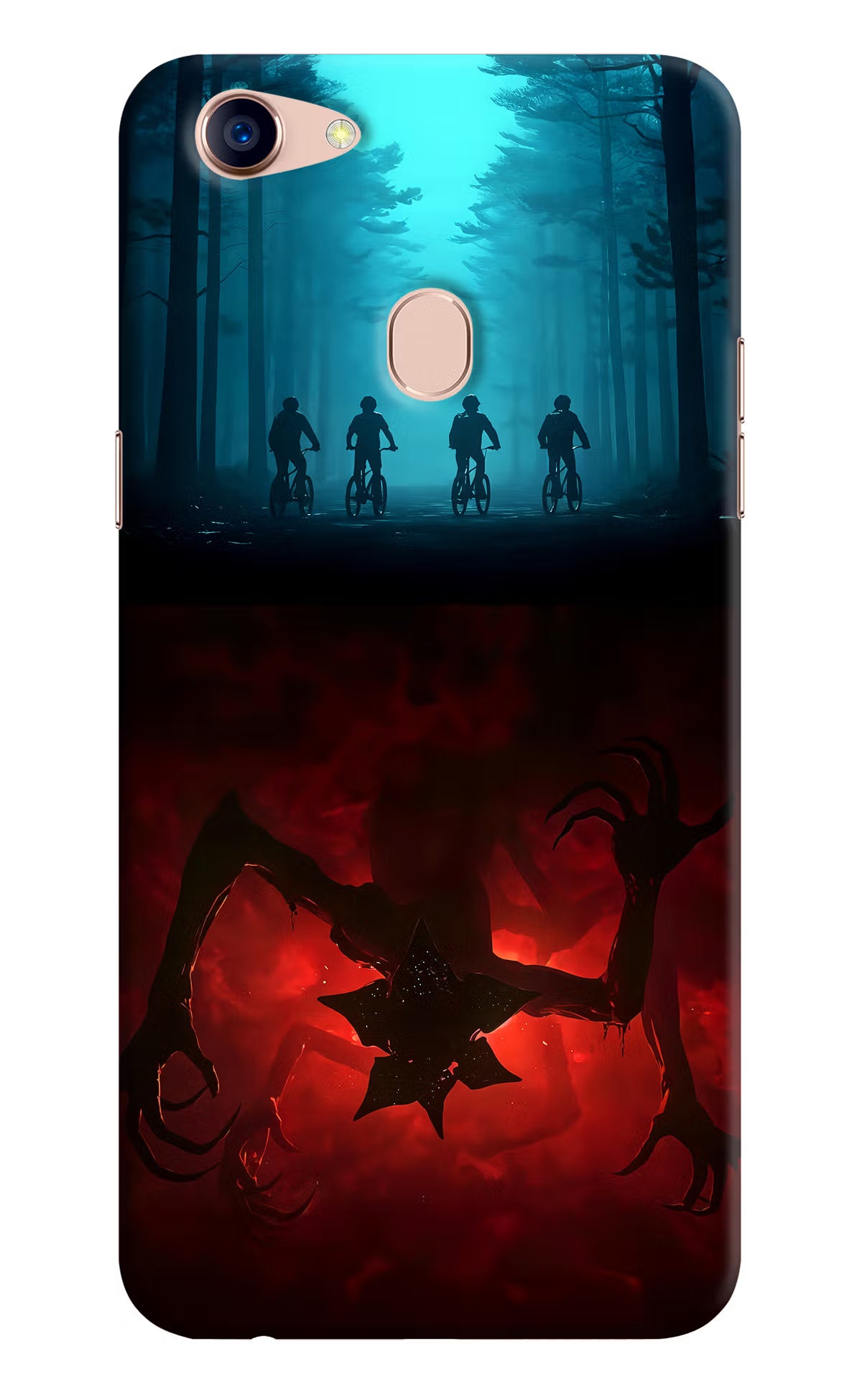 Ordinary Things Downside Up Oppo F5 Hard Case Back Cover by Casekaro