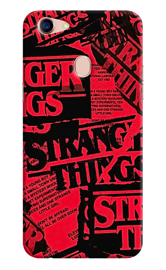 Ordinary Things Oppo F5 Hard Case Back Cover by Casekaro