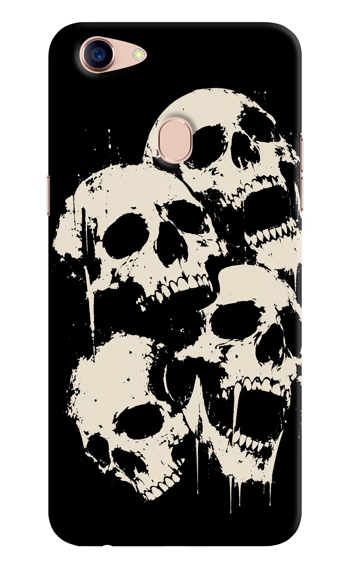 Dead Stack Oppo F5 Hard Case Back Cover by Casekaro
