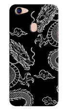 Twin Dragons Oppo F5 Hard Case Back Cover by Casekaro