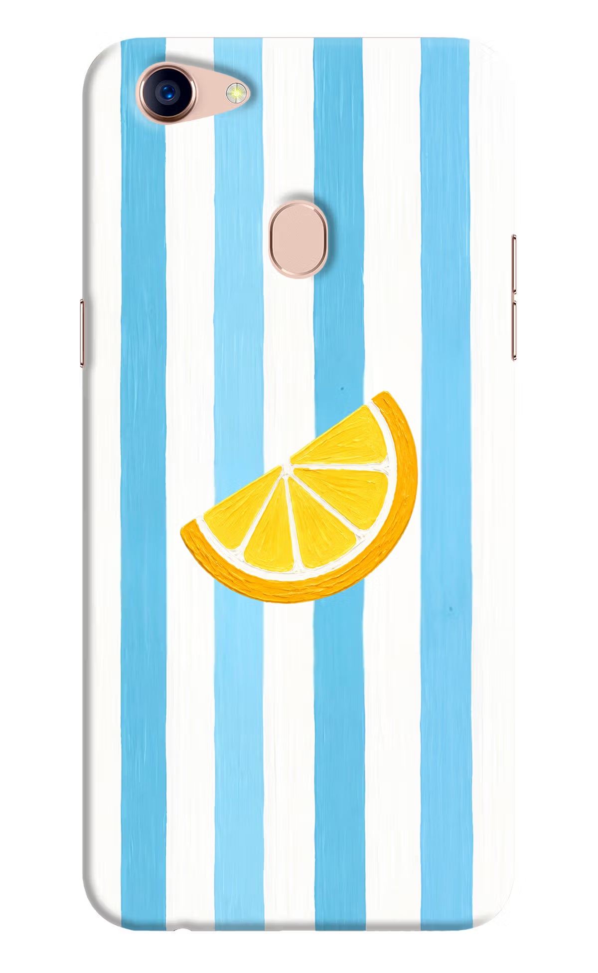 Summer Lemon Oppo F5 Hard Case Back Cover by Casekaro