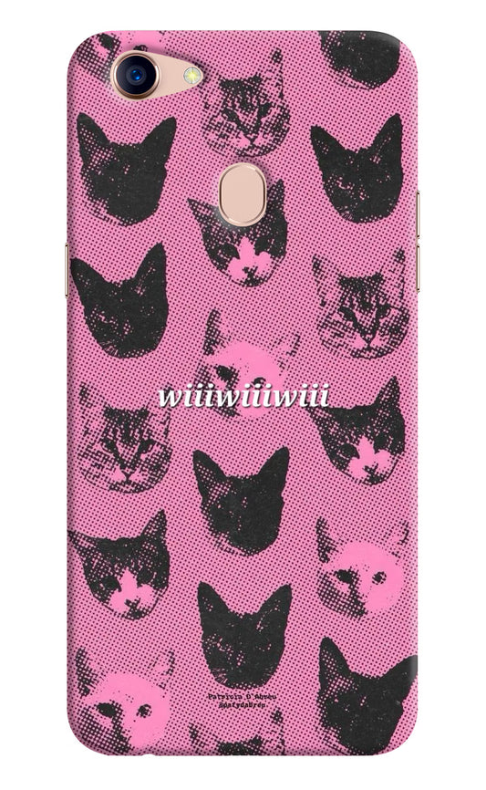 Pink Cats Oppo F5 Back Cover