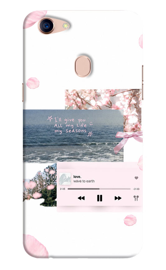 Wave to earth Oppo F5 Back Cover