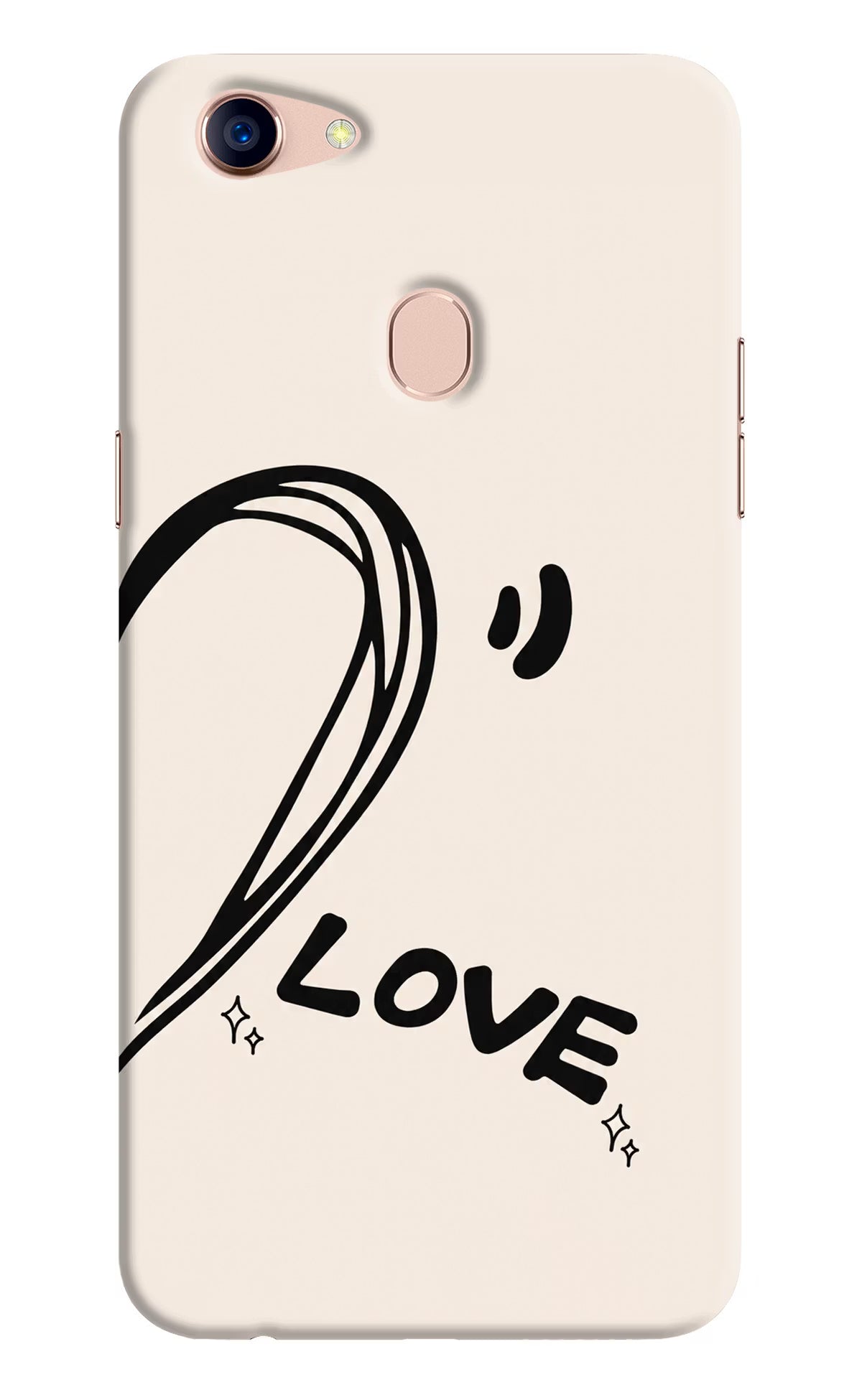 Soul Line Oppo F5 Back Cover