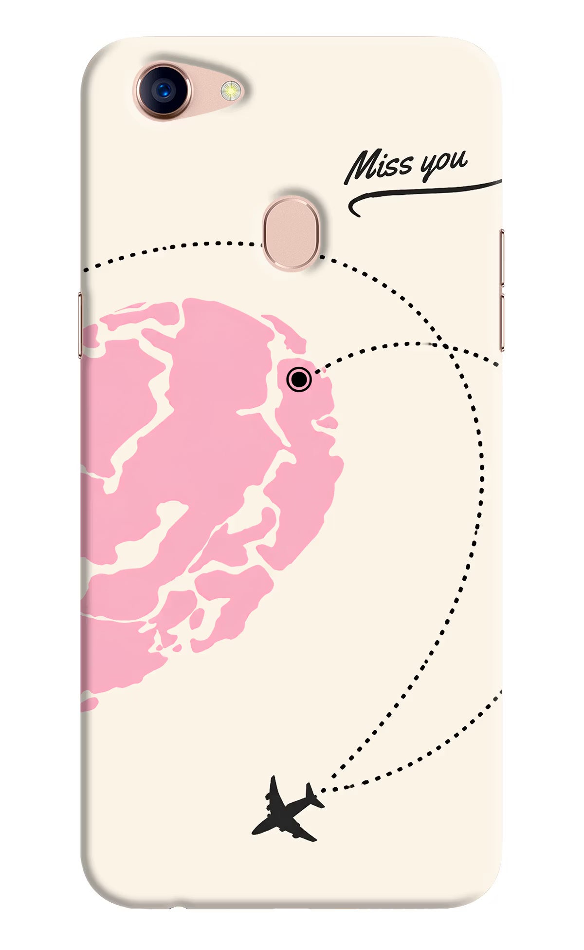 Miss Orbit Oppo F5 Back Cover