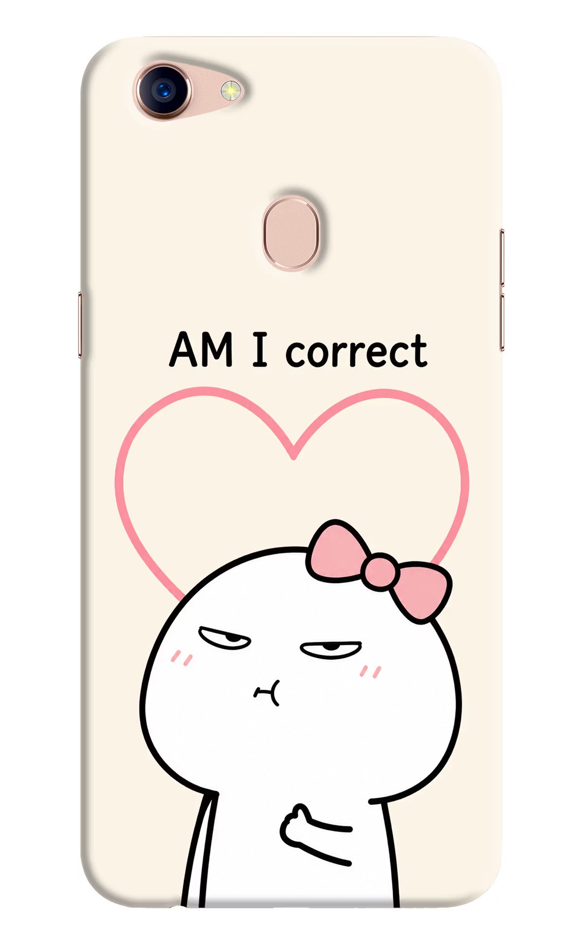 Always Right Oppo F5 Back Cover