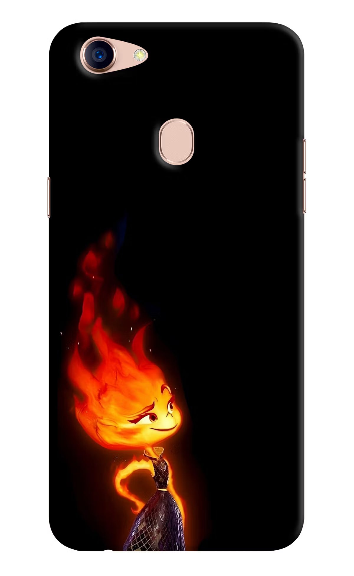 Ember Flame Oppo F5 Back Cover