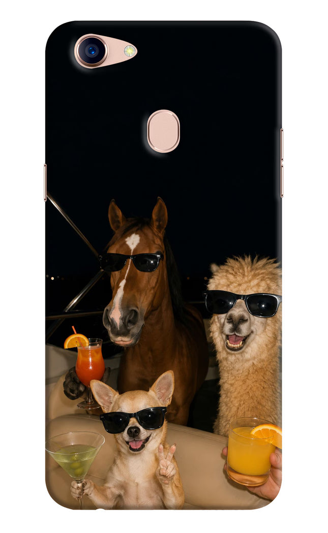 Party Squad Oppo F5 Hard Case Back Cover by Casekaro