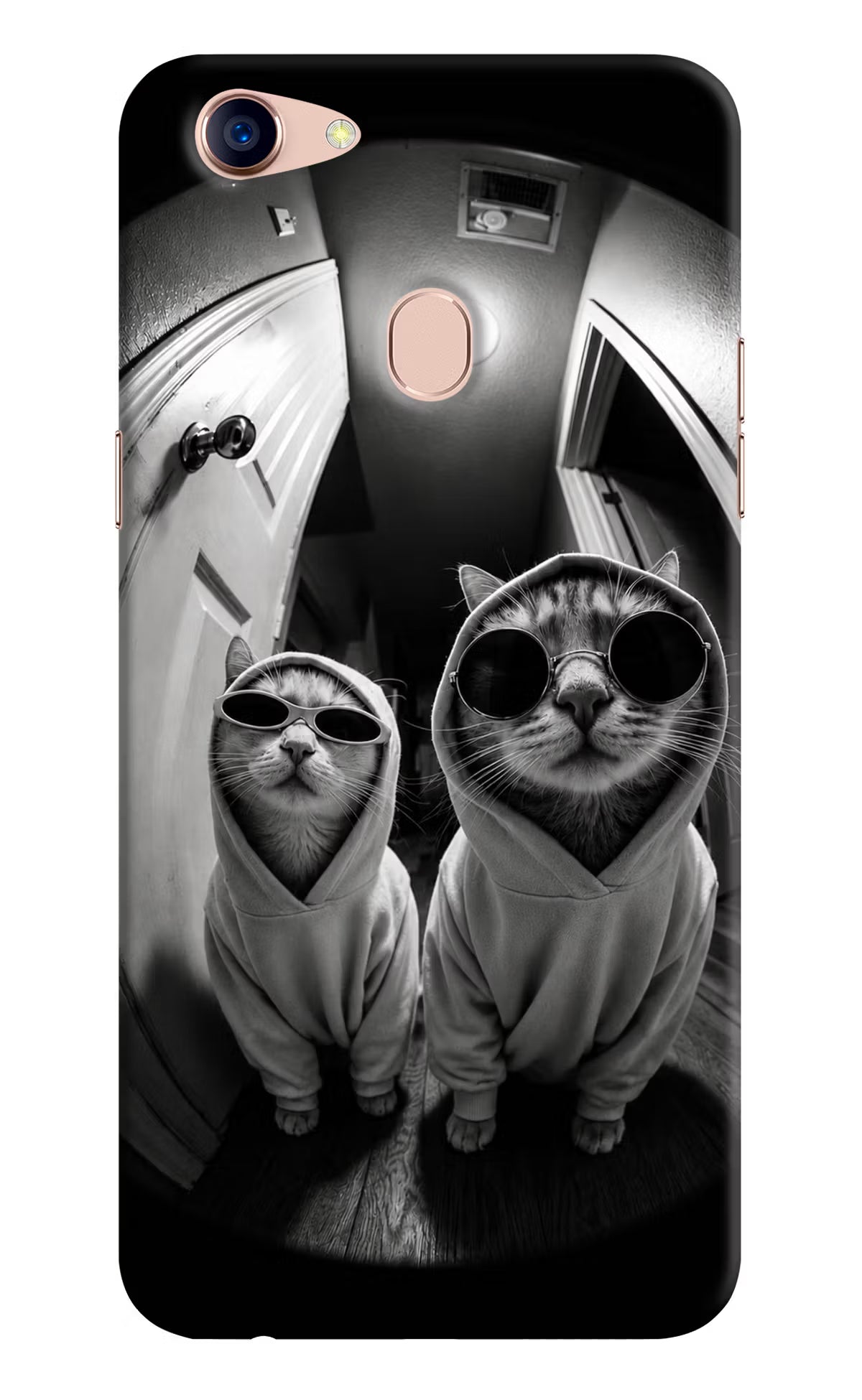 Hood Cats Oppo F5 Back Cover