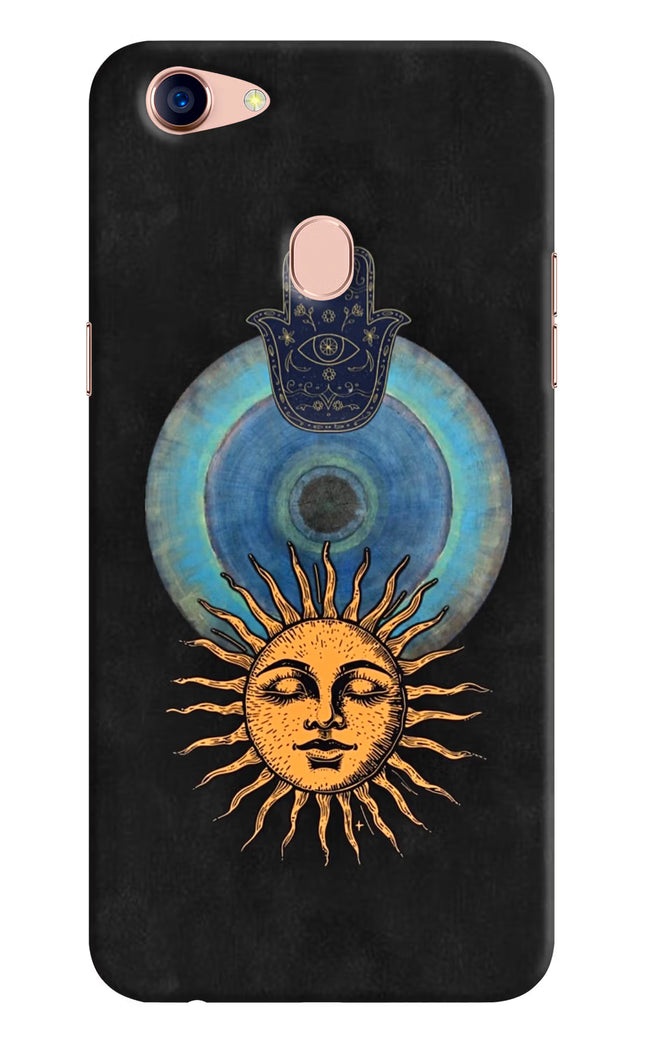 Divine Sun Oppo F5 Hard Case Back Cover by Casekaro