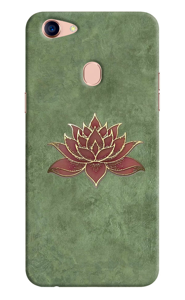 Lotus Grace Oppo F5 Hard Case Back Cover by Casekaro