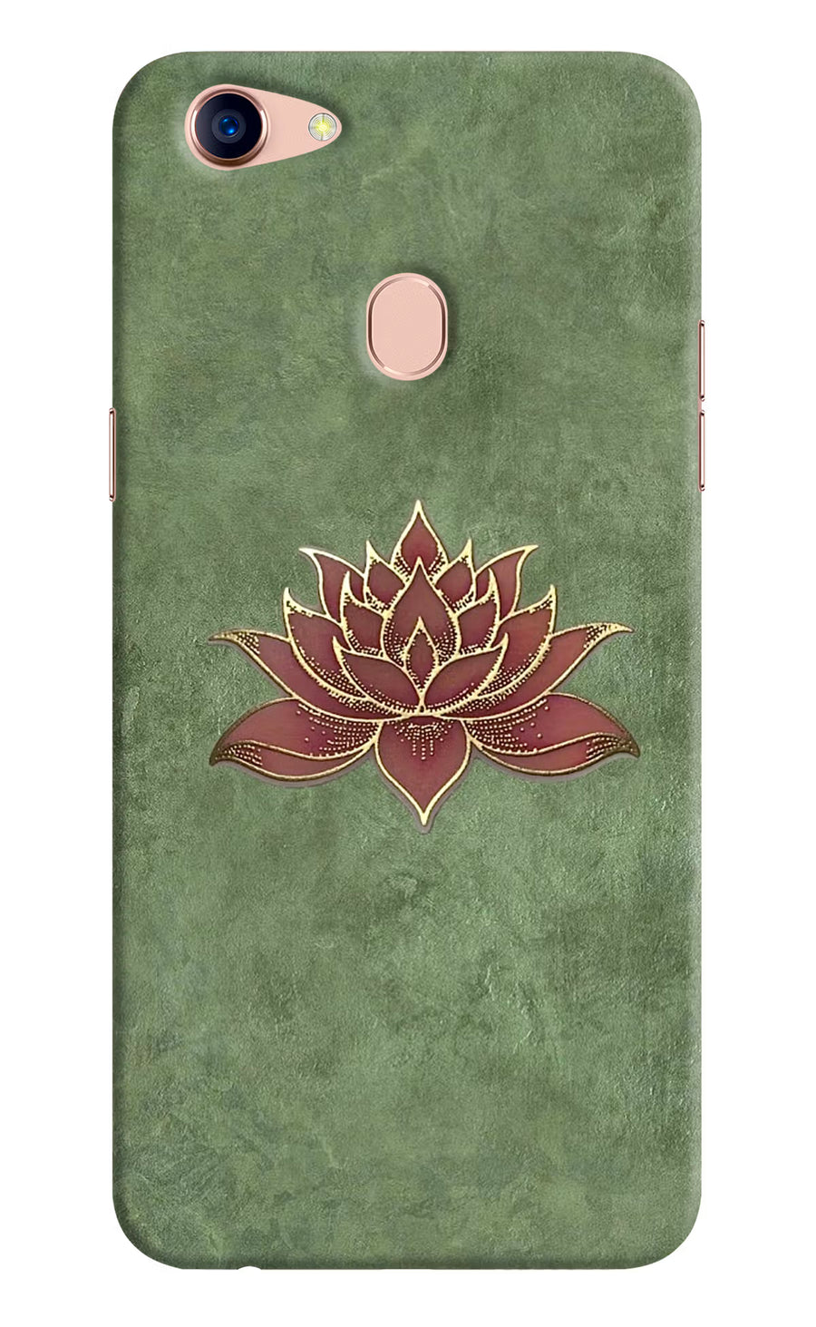 Lotus Grace Oppo F5 Back Cover, Hard case