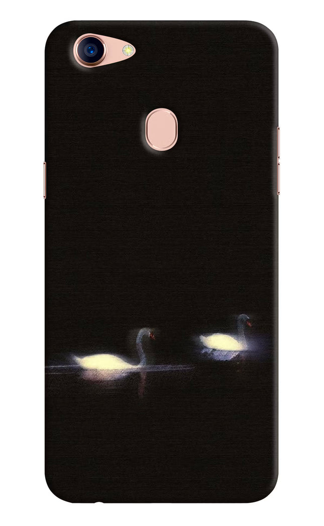 Silent Swans Oppo F5 Hard Case Back Cover by Casekaro