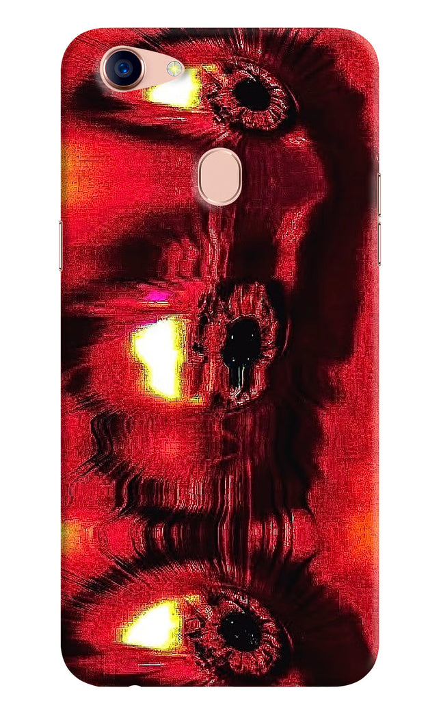 Fire Eye Oppo F5 Hard Case Back Cover by Casekaro