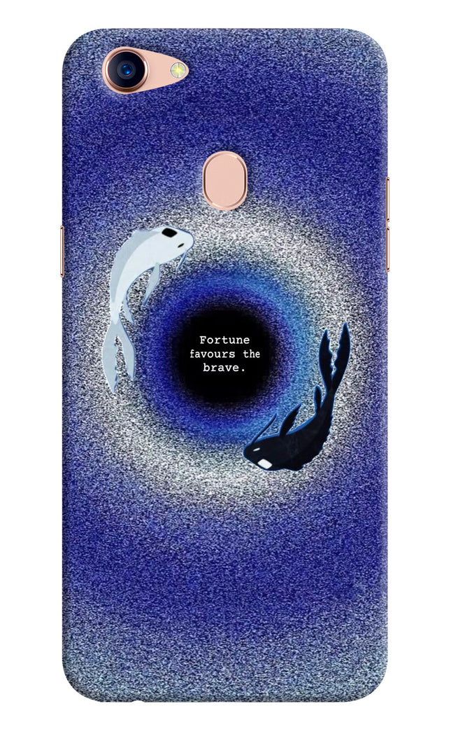 Dark Koi Oppo F5 Hard Case Back Cover by Casekaro