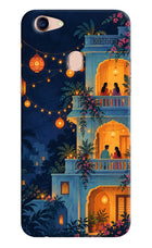 Balcony Glow Oppo F5 Hard Case Back Cover by Casekaro