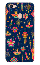 Festive Pop Oppo F5 Hard Case Back Cover by Casekaro