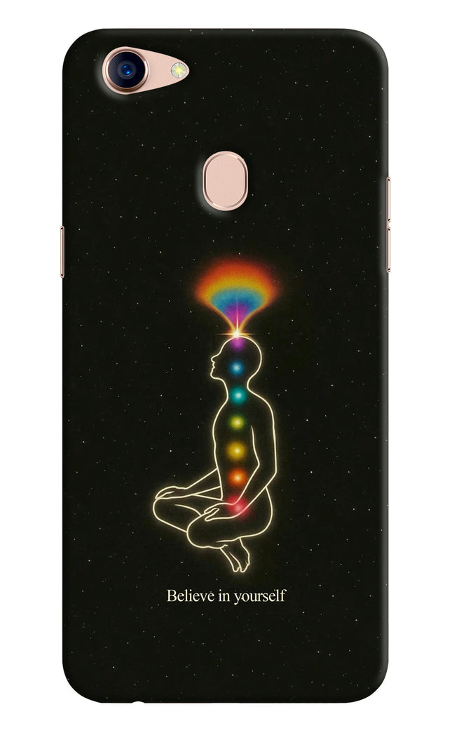Believe in yourself Oppo F5 Hard Case Back Cover by Casekaro
