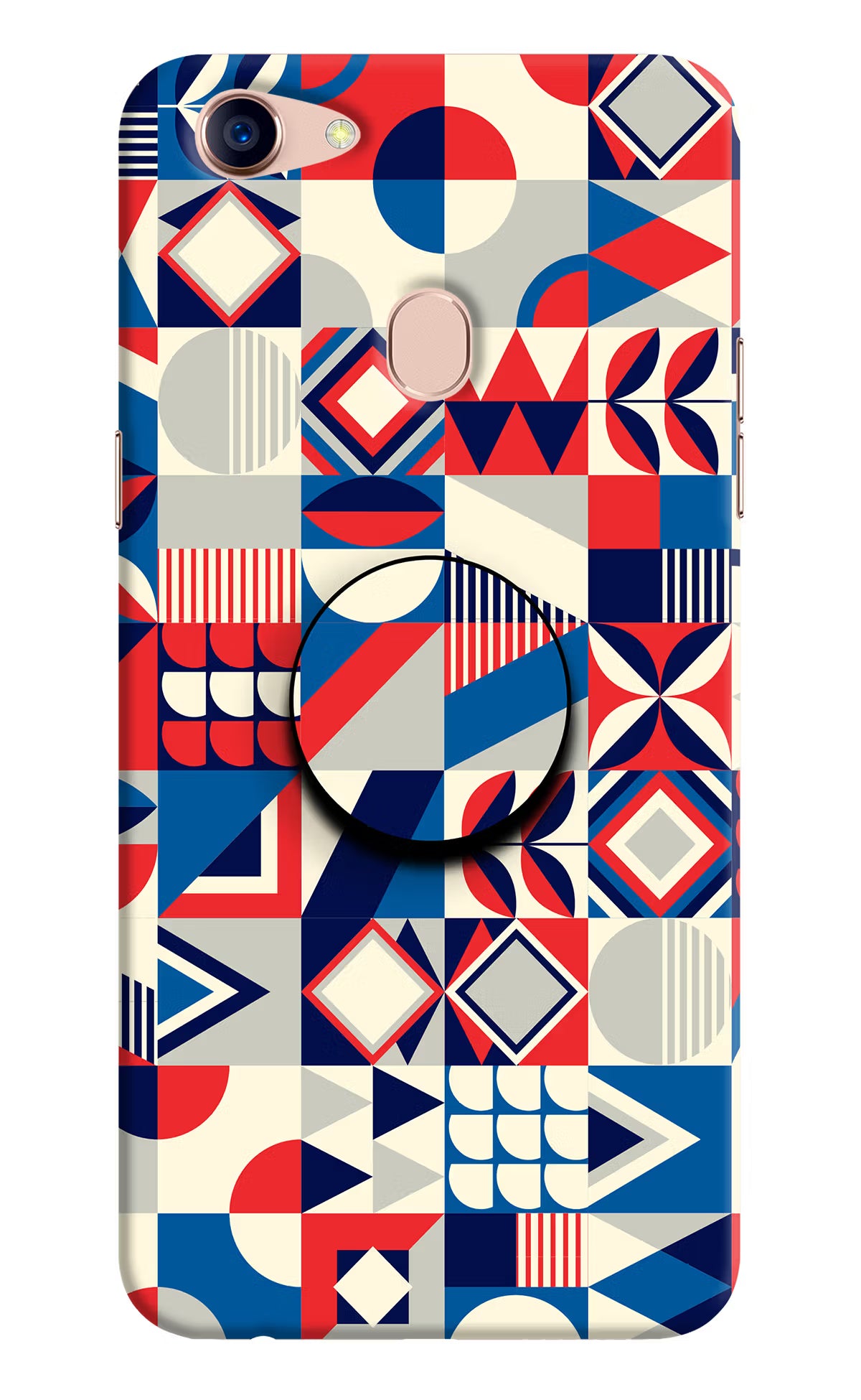 Colorful Pattern Oppo F5 Pop Case by Casekaro