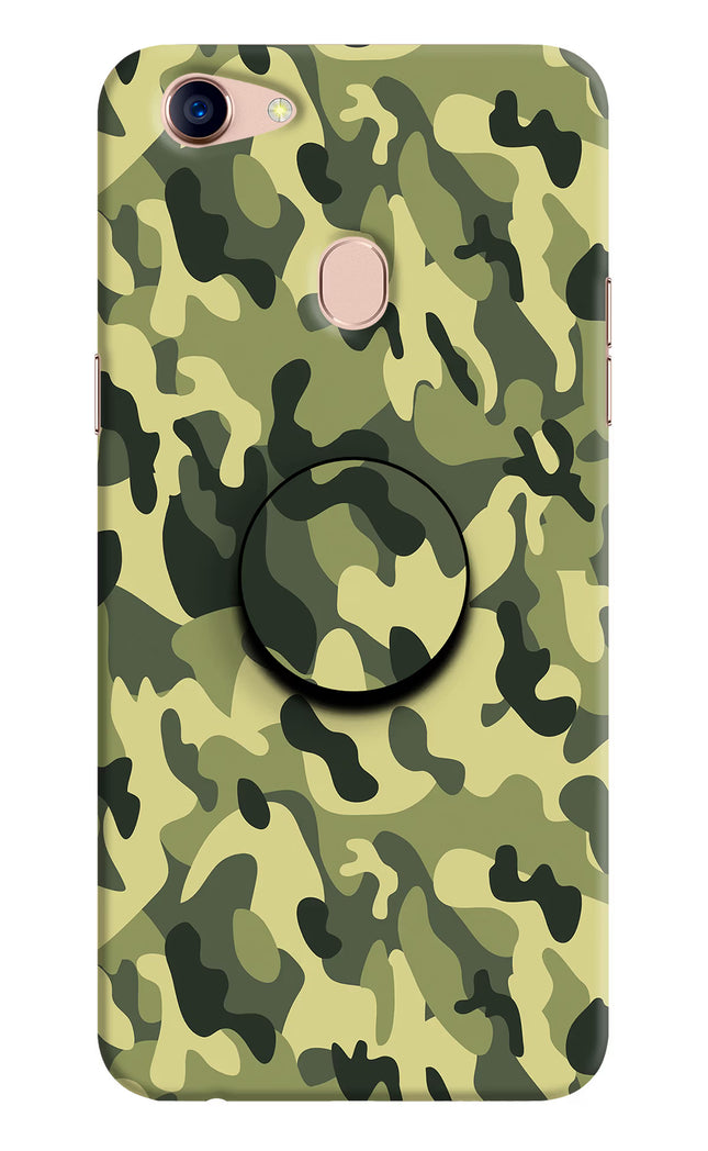 Camouflage Oppo F5 Pop Case by Casekaro