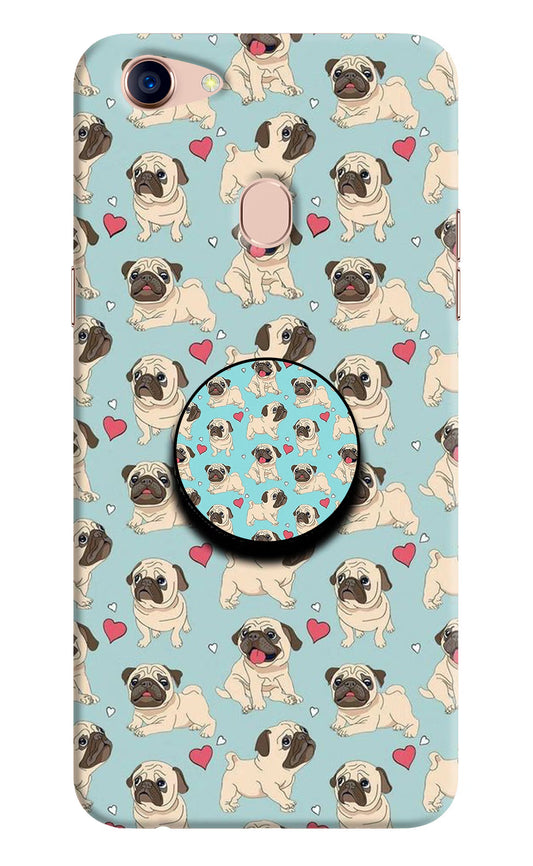 Pug Dog Oppo F5 Pop Case by Casekaro