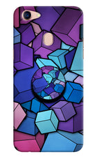 Cubic Abstract Oppo F5 Pop Case by Casekaro