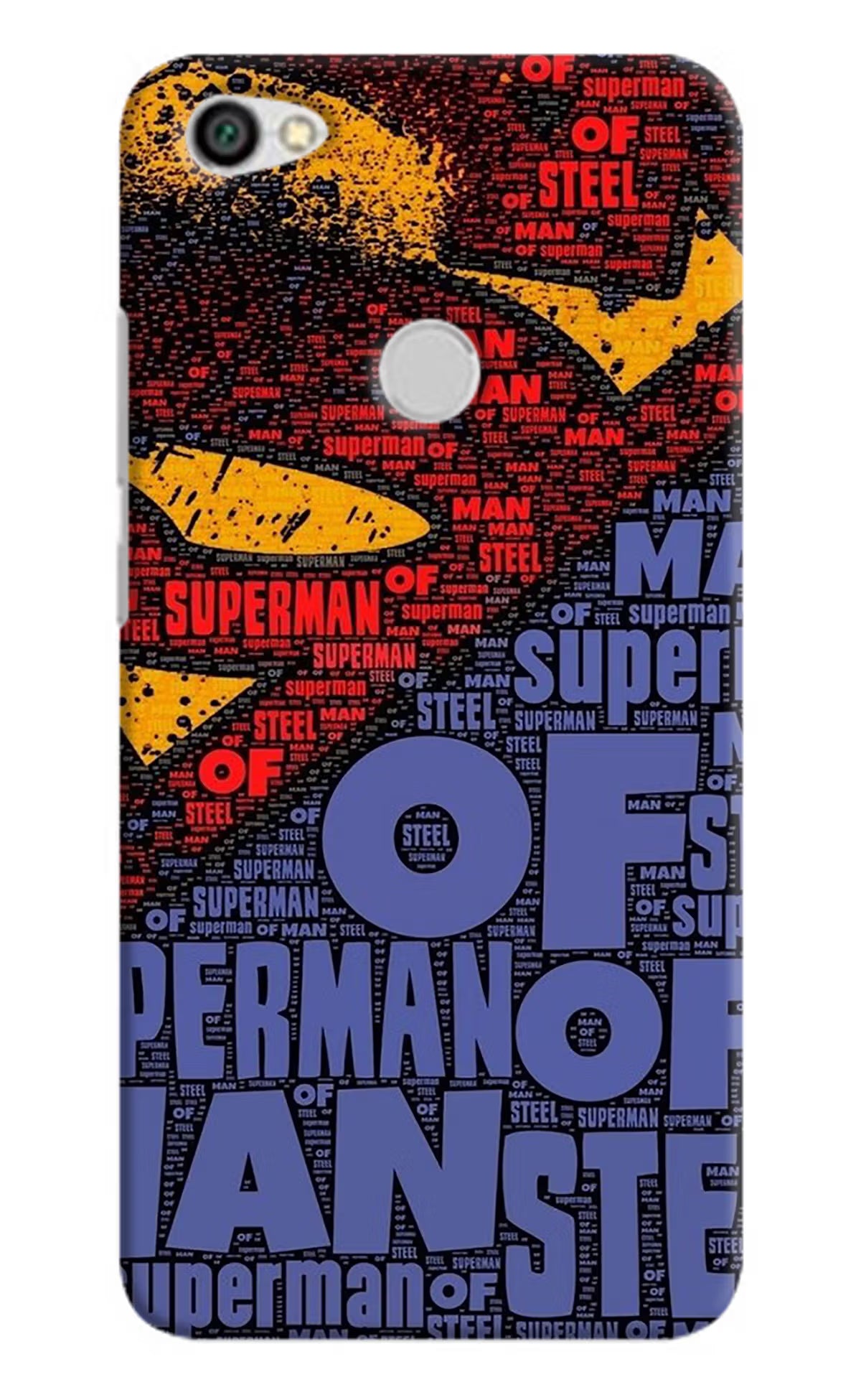 Superman Redmi Y1 Hard Case Back Cover by Casekaro