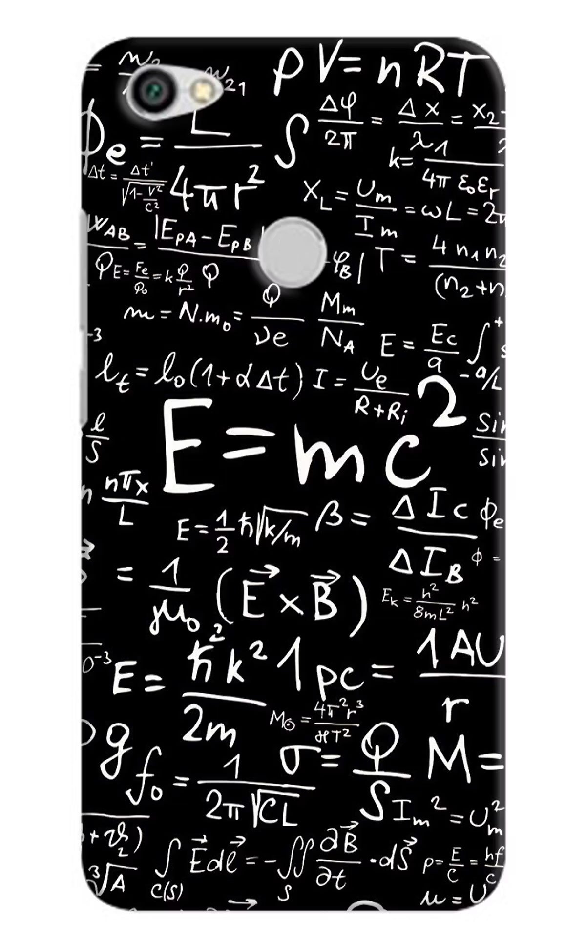 Physics Formula Redmi Y1 Hard Case Back Cover by Casekaro