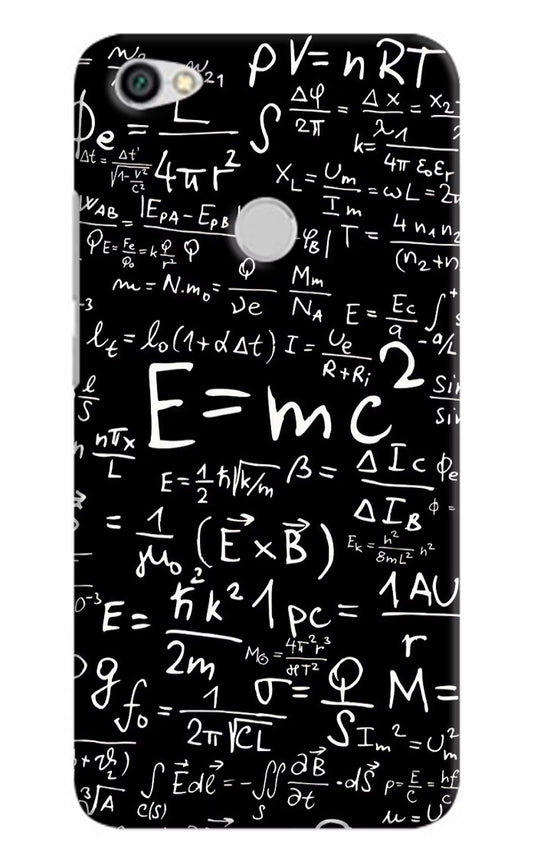 Physics Formula Redmi Y1 Hard Case Back Cover by Casekaro