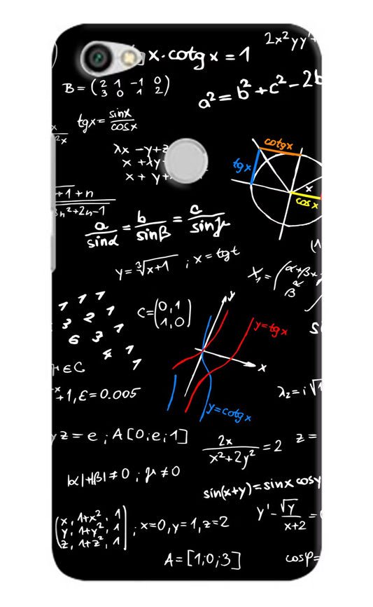Mathematics Formula Redmi Y1 Hard Case Back Cover by Casekaro