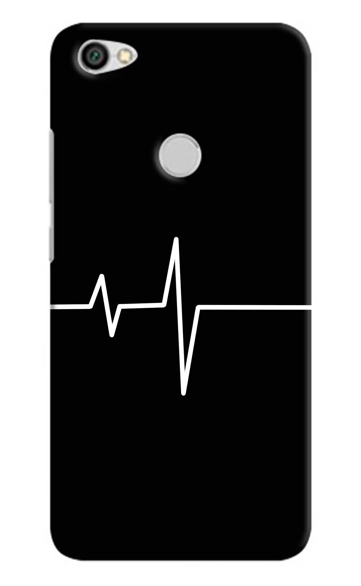 Heart Beats Redmi Y1 Hard Case Back Cover by Casekaro
