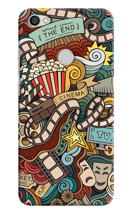 Cinema Abstract Redmi Y1 Hard Case Back Cover by Casekaro