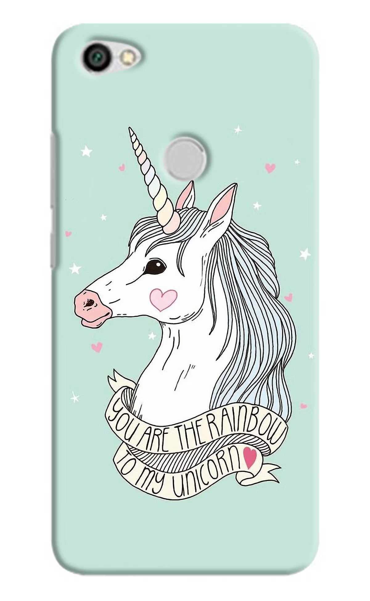 Unicorn Wallpaper Redmi Y1 Hard Case Back Cover by Casekaro