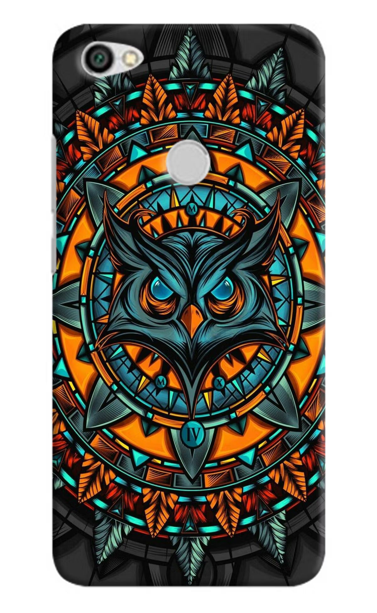 Angry Owl Art Redmi Y1 Hard Case Back Cover by Casekaro