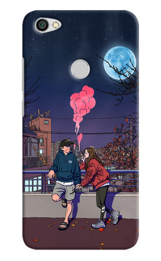 Chilling Couple Redmi Y1 Hard Case Back Cover by Casekaro