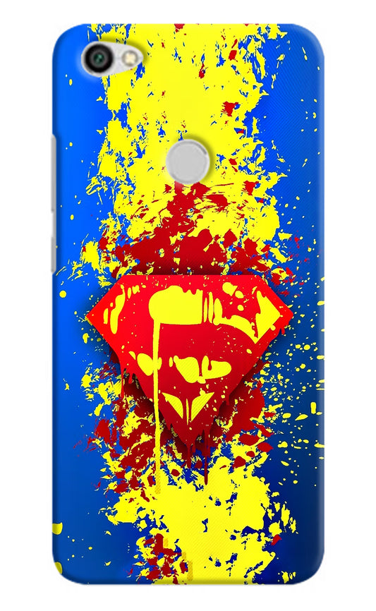 Superman logo Redmi Y1 Hard Case Back Cover by Casekaro