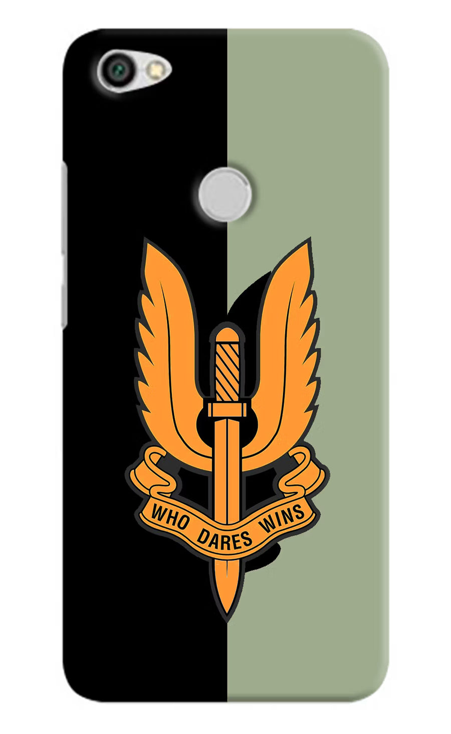 Balidan Logo Redmi Y1 Back Cover, Hard case