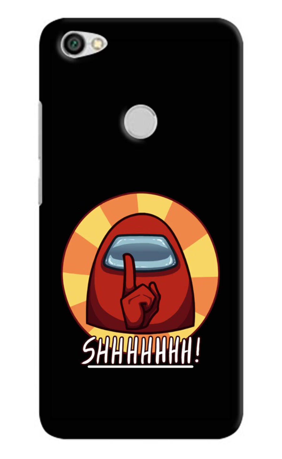 Among Us Shhh! Redmi Y1 Back Cover, Hard case