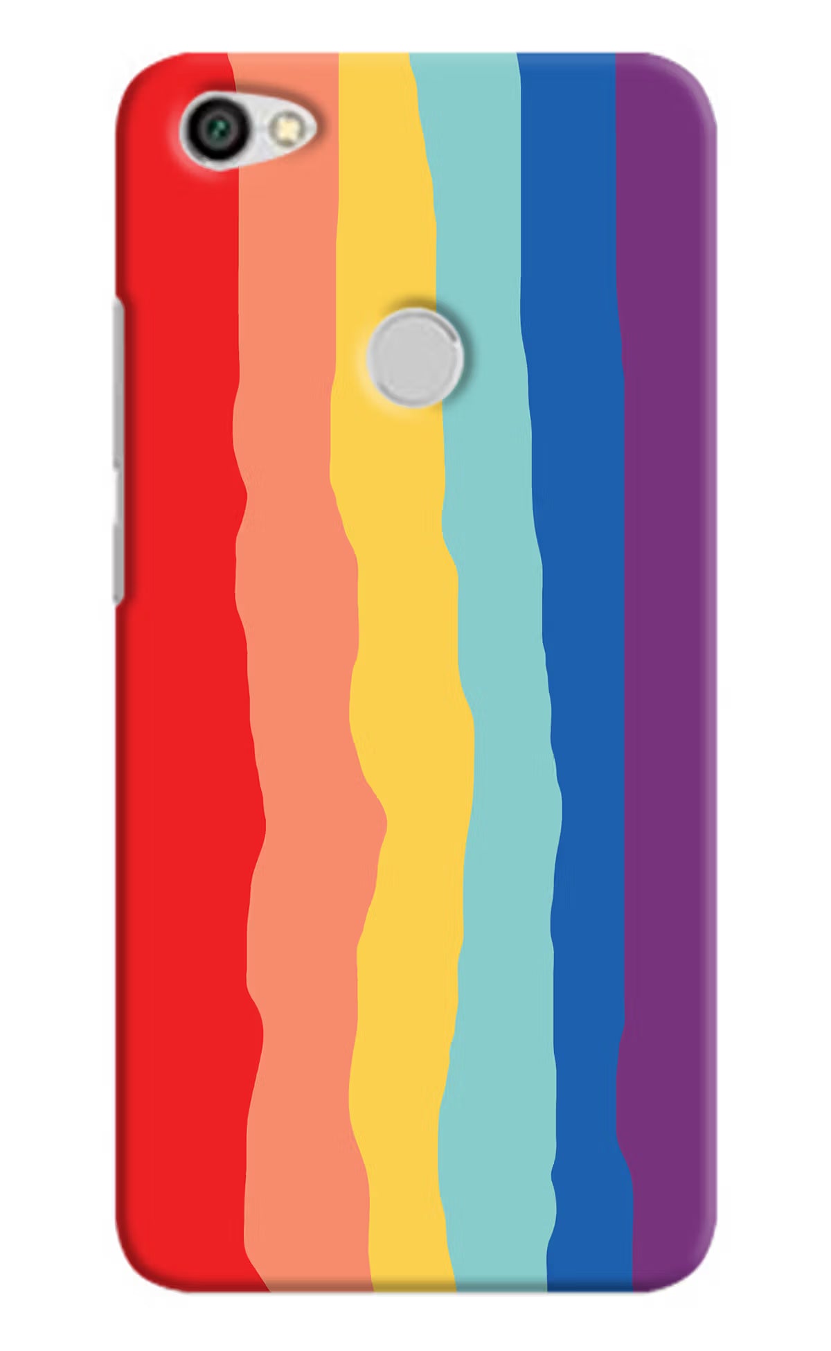 Rainbow Redmi Y1 Hard Case Back Cover by Casekaro