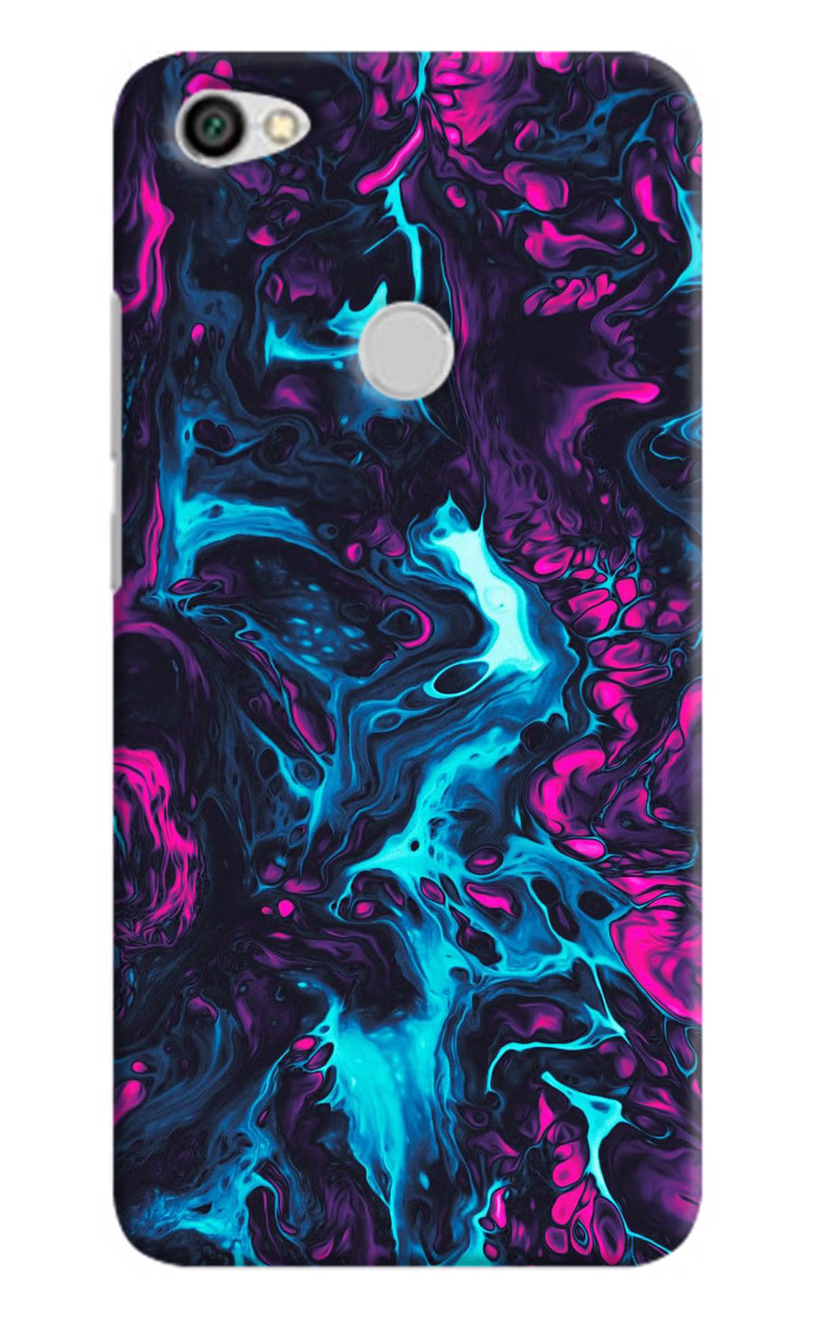 Abstract Redmi Y1 Back Cover, Hard case