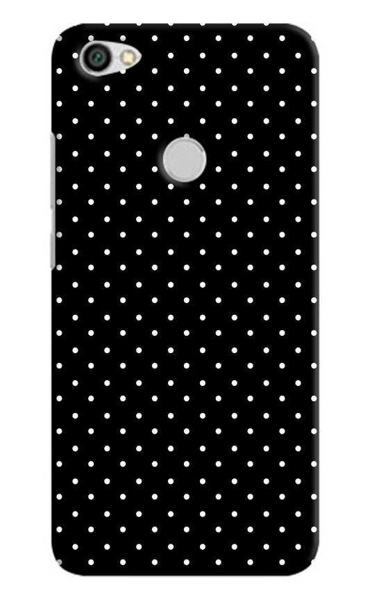 White Dots Redmi Y1 Hard Case Back Cover by Casekaro