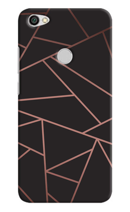 Geometric Pattern Redmi Y1 Hard Case Back Cover by Casekaro