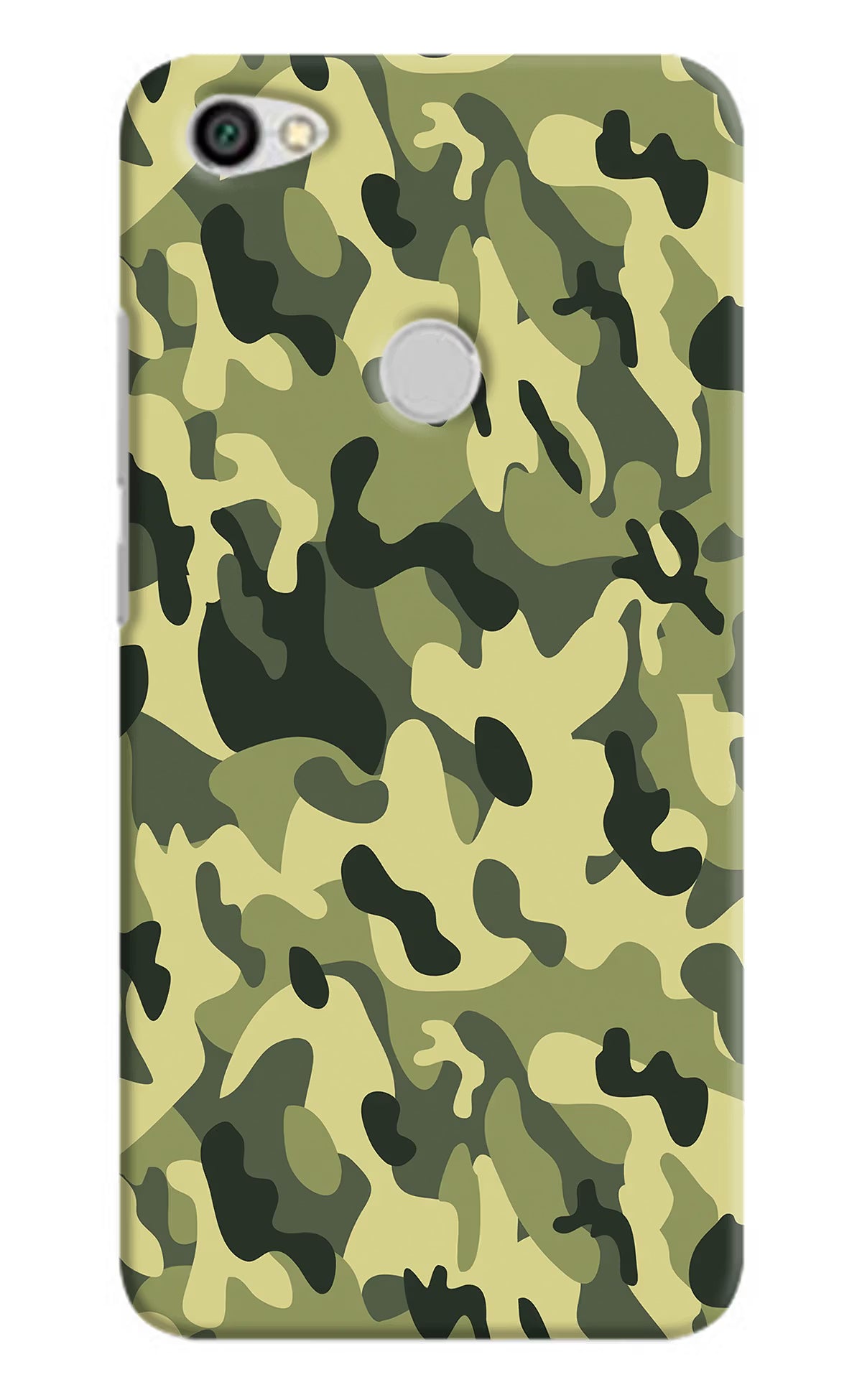 Camouflage Redmi Y1 Hard Case Back Cover by Casekaro