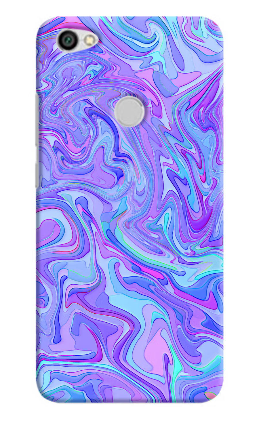 Glitter Redmi Y1 Back Cover, Hard case