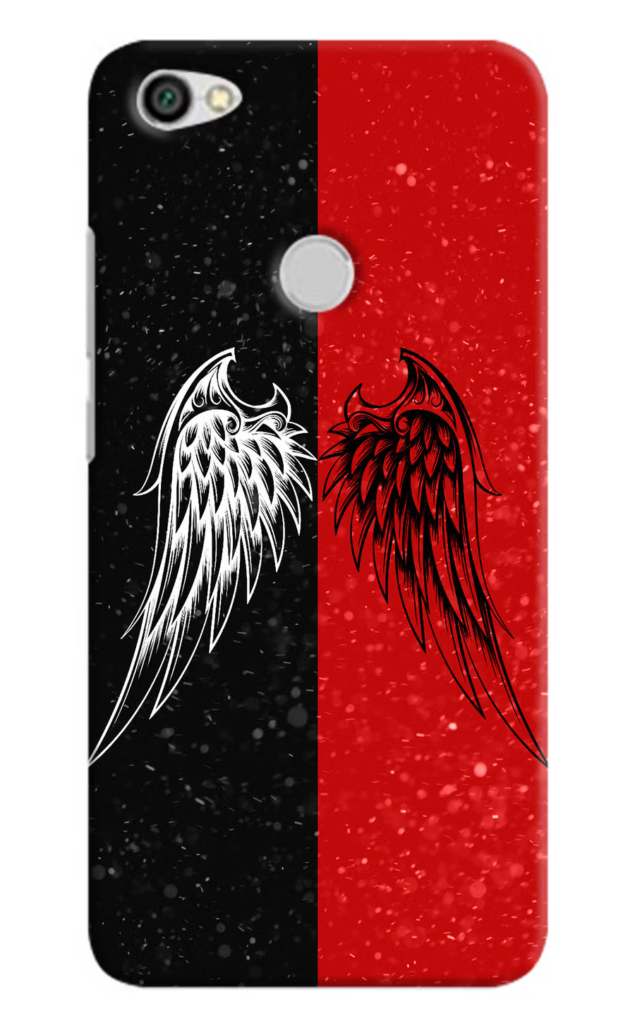 Wings Redmi Y1 Back Cover, Hard case