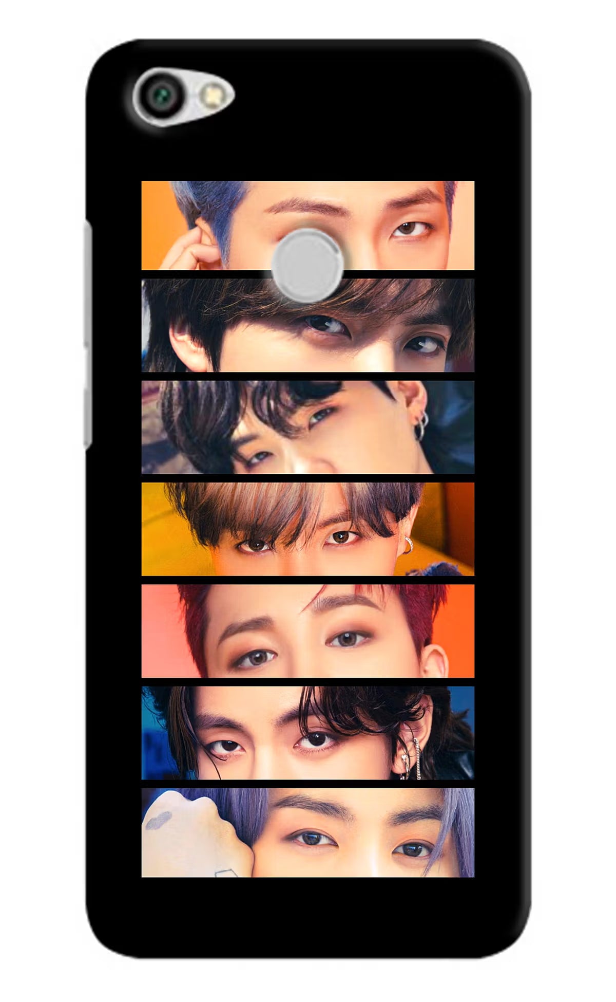 BTS Eyes Redmi Y1 Hard Case Back Cover by Casekaro
