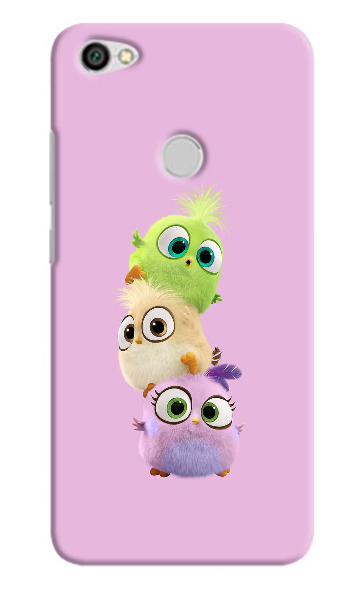 Cute Little Birds Redmi Y1 Hard Case Back Cover by Casekaro