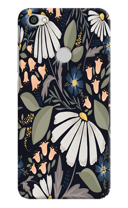 Flowers Art Redmi Y1 Hard Case Back Cover by Casekaro