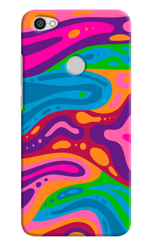 Trippy Pattern Redmi Y1 Hard Case Back Cover by Casekaro